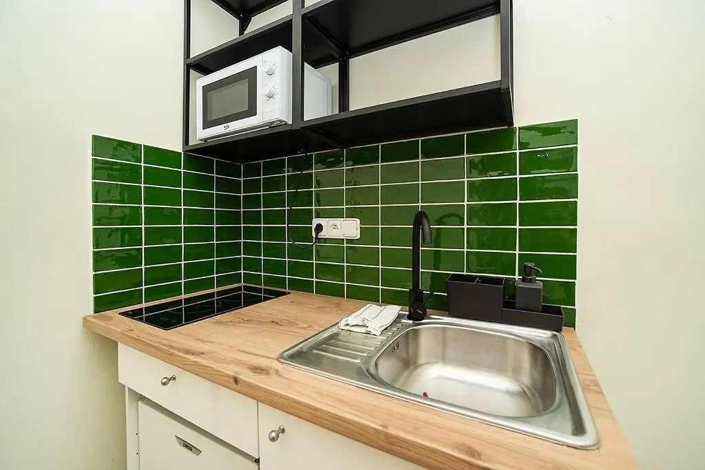 Modern Studio With Balcony, Tv Prag